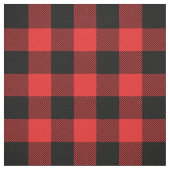 Kariertes Schwarz-Rot-Buffalo-Muster | Lumberjack Stoff (Muster)