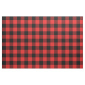 Kariertes Schwarz-Rot-Buffalo-Muster | Lumberjack Stoff (Fat Quarter (45,7 x 55,9 cm))