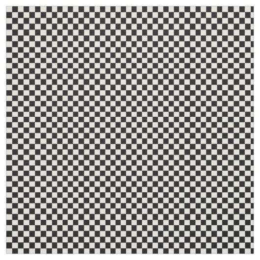 Kariertes Schwarzweiss-Muster Stoff (Muster)