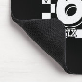 Kariertes Sechs Sieben 6 7 Meme Gen Alpha Slang Mousepad (Ecke)