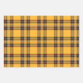 Kariertes Set für rote, blaue und gelbe Umrandungs Geschenkpapier Set (Vorderseite 3)