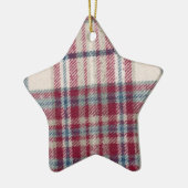 Kariertes Shirt Keramikornament (Links)