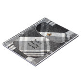 Kariertes Shirt Notizblock (Linke Seite)