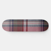Kariertes Skateboard (Horizontal)