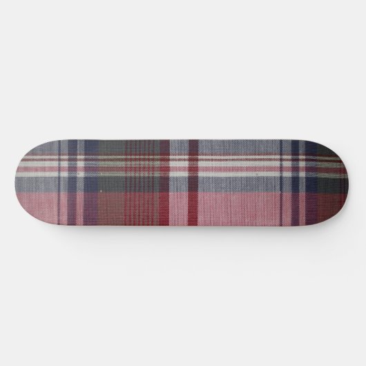 Kariertes Skateboard (Horizontal)