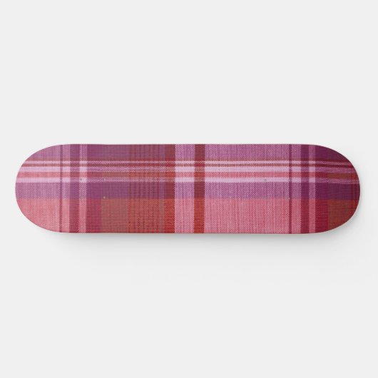 Kariertes Skateboard (Horizontal)