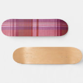 Kariertes Skateboard (Horizontal)