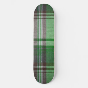 Kariertes Skateboard