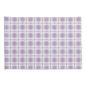 Kariertes Standard Size-Set Kissenbezug (Rückseite-Rechts)