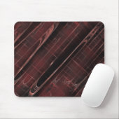 Kariertes Statement-Element Mousepad (Mit Mouse)