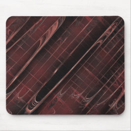 Kariertes Statement-Element Mousepad