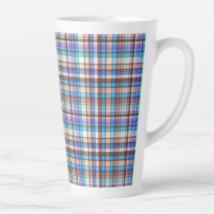 Kariertes Stoffmuster Kariert Druckmuster-57688 Milchtasse