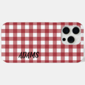 Kariertes Tartan Case-Mate iPhone Hülle (Rückseite (Horizontal))
