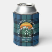 Kariertes Tartan Family Camping Squad Campbell Ret Dosenkühler (Kanne Rückseite)