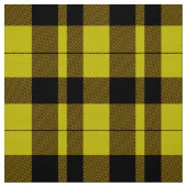 Kariertes Tartan-Gelb- und Schwarz-Stoff Stoff (Muster)