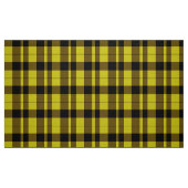 Kariertes Tartan-Gelb- und Schwarz-Stoff Stoff (Fat Quarter (45,7 x 55,9 cm))