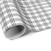 Kariertes Tartan Geschenkpapier (Rolleneckpunkt)