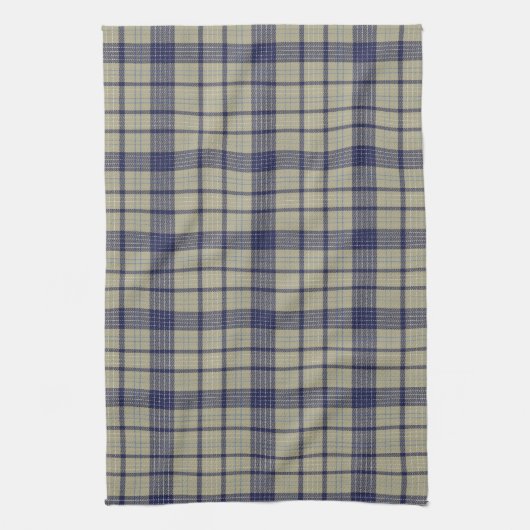 Kariertes Tartan Geschirrtuch (Vertikal)