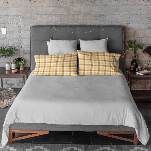 Kariertes Tartan Kissenbezug