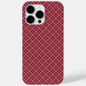 Kariertes Tartan-Muster Case-Mate iPhone Hülle (Rückseite)