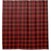 Kariertes Tartan-Muster Duschvorhang (Vorderseite)