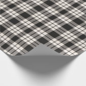 Kariertes Tartan-Muster Geschenkpapier (Ecke)