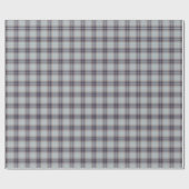 Kariertes Tartan-Muster Geschenkpapier (Flach)