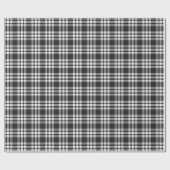 Kariertes Tartan-Muster Geschenkpapier (Flach)