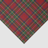 Kariertes Tartan-Muster Seidenpapier (Ausschnitt)