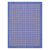 Kariertes Tartan Muster Tischdecke (Vorderseite)