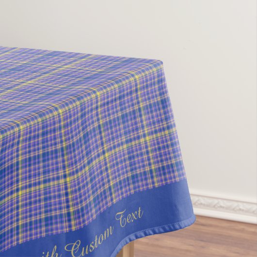 Kariertes Tartan Muster Tischdecke (Beispiel)