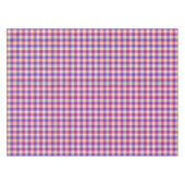 Kariertes Tartan-Muster Tischdecke (Vorderseite (Horizontal))