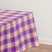 Kariertes Tartan-Muster Tischdecke (Beispiel)
