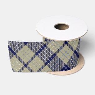 Kariertes Tartan Satinband