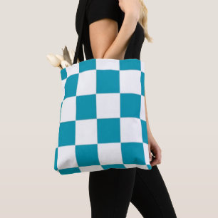 Kariertes Tragetasche Tasche