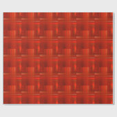 Kariertes, weich rotes Schleifpapier Geschenkpapier (Flach)