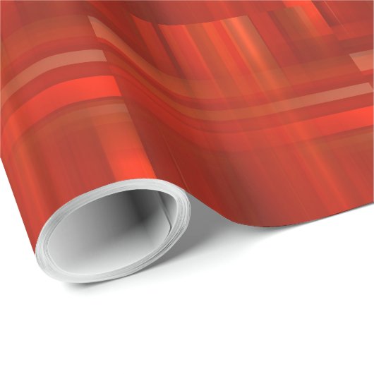 Kariertes, weich rotes Schleifpapier Geschenkpapier (Rolleneckpunkt)