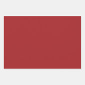 Kariertes Weihnachtsgeschenk Geschenkpapier Set (Vorderseite 2)