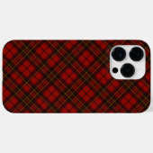 Kariertes Weihnachtsmuster aus Rottartan Case-Mate iPhone Hülle (Rückseite (Horizontal))
