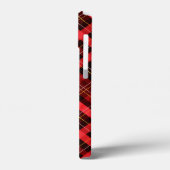 Kariertes Weihnachtsmuster Case-Mate iPhone Hülle (Rückseite / Links)