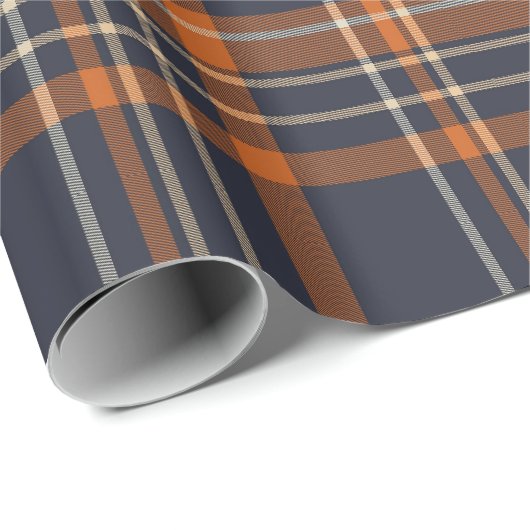 Kariertes Weihnachtspapier Geschenkpapier (Rolleneckpunkt)