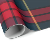 Kariertes Weihnachtswackelpapier Geschenkpapier (Rolleneckpunkt)