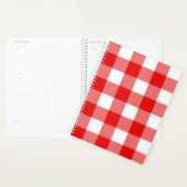 Kariertes White and Red Buffalo Planer (Anzeige)