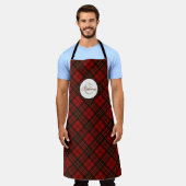 Kariertes Wintermuster Monogram Schürze (Getragen)