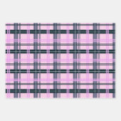Kariertes Wrapping Paper Flat Sheet (gemischtes Se Geschenkpapier Set (Vorderseite 2)