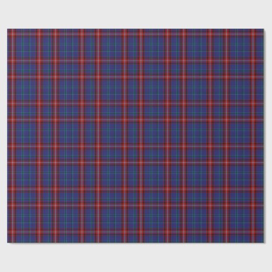 Kariertes Wrapping Paper von Glenn Clan Tartan Geschenkpapier (Flach)