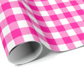 Kariertes Wrapping Paper ( Wrapping Paper) mit Hot Geschenkpapier (Rolleneckpunkt)