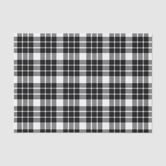 Kariertes Zwirn-Papier Seidenpapier (Vorderseite)