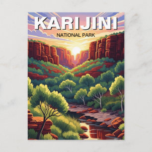 Karijini Nationalpark Australien Postkarte