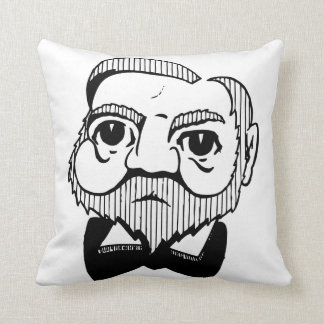 Karikatur Andrew Carnegie Kissen